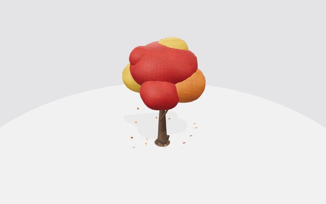 autumn maple tree