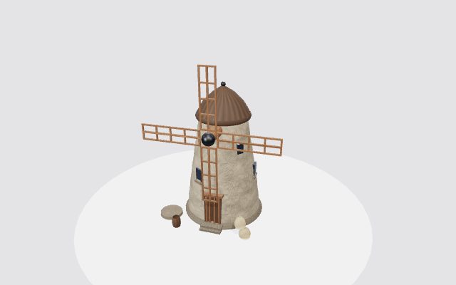 windmill grain mill