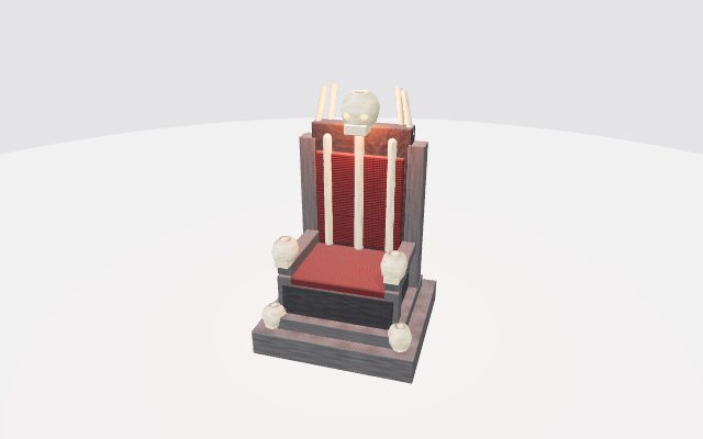 skull throne