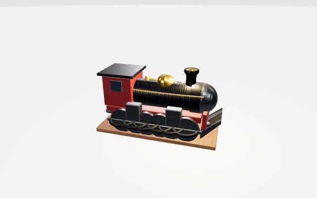 steam locomotive miniature