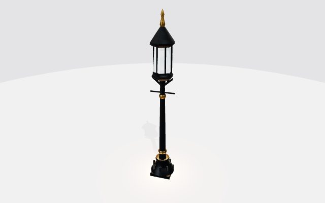 victorian street lamp