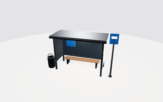 bus stop shelter