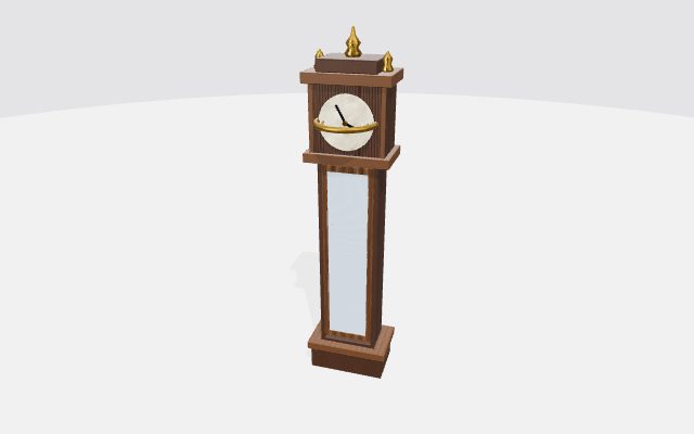 grandfather pendulum clock