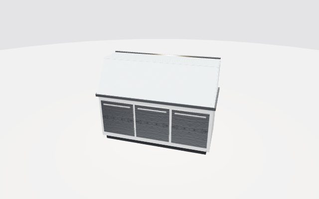 butcher shop display case
