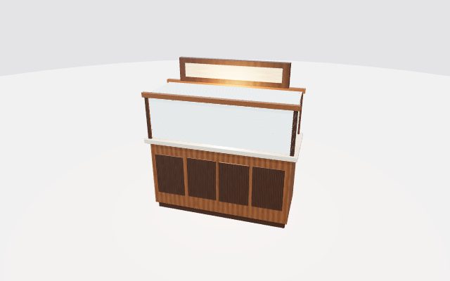 bakery display case
