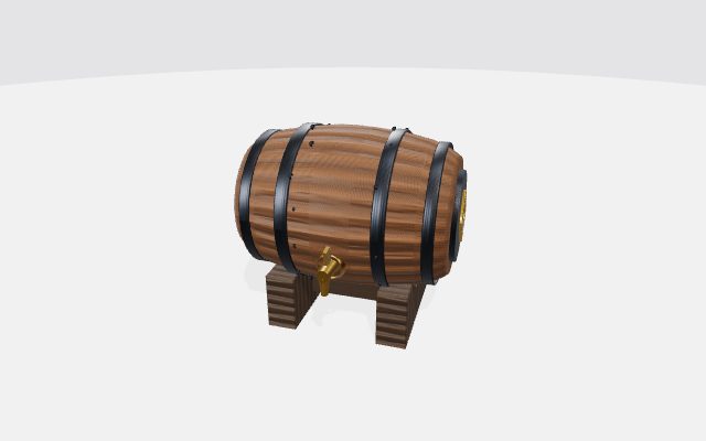dwarven brewery oak barrel