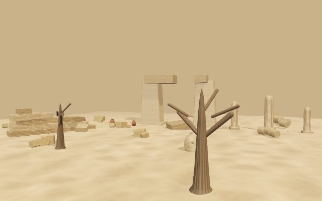 desert ruins