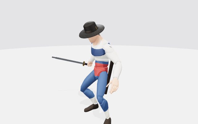 hanbok swordsman