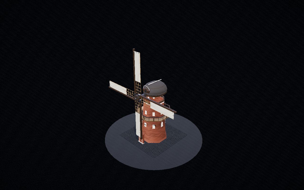 Dutch windmill