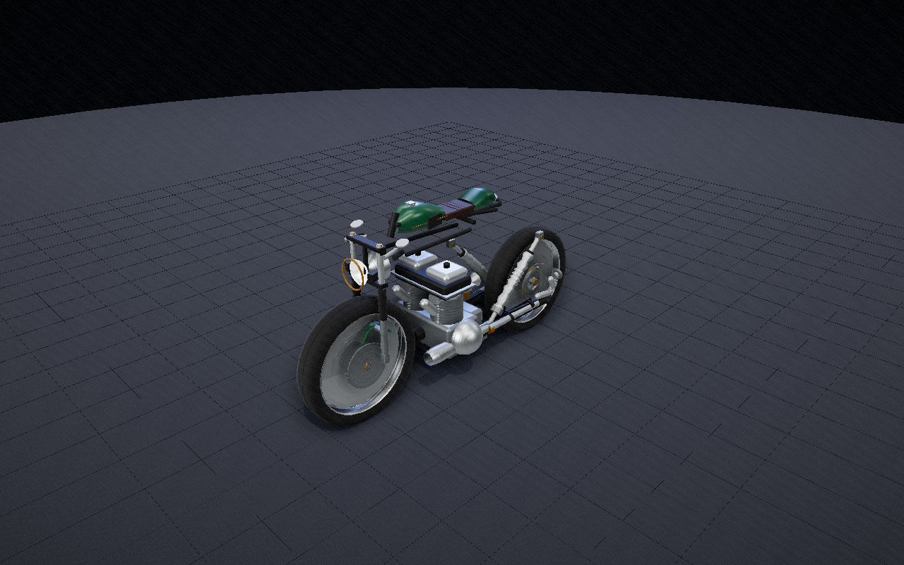 classic cafe racer motorcycle