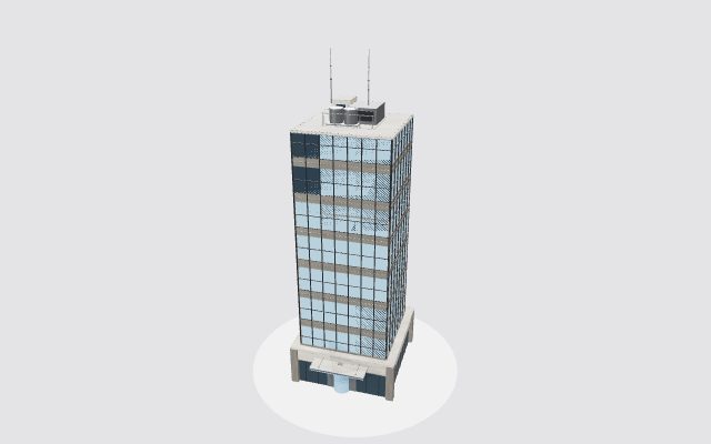 downtown high-rise building
