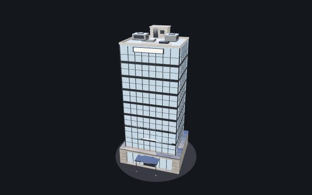 downtown office building