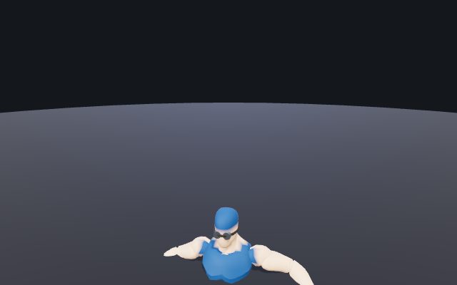 female swimmer