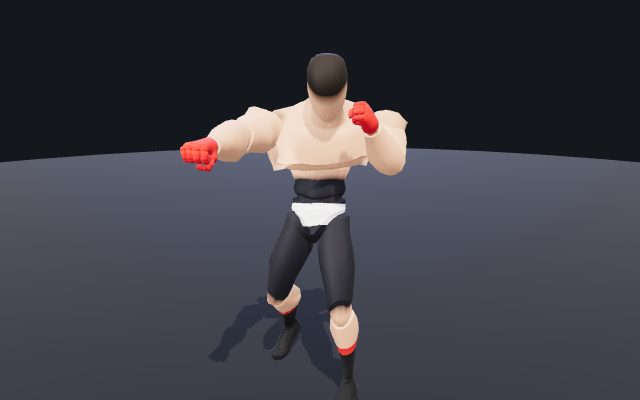 male boxer